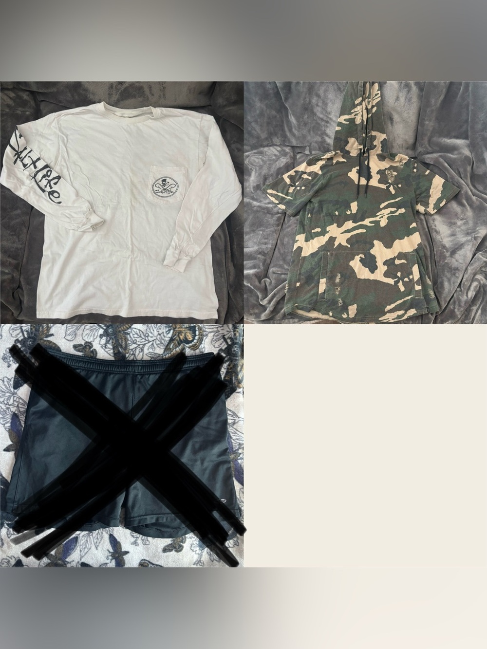 2 Piece Men’s Casual Bundle Lot Camo Salt Life